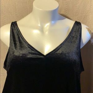 H&M Velvet Tank Top Camisole NWOT